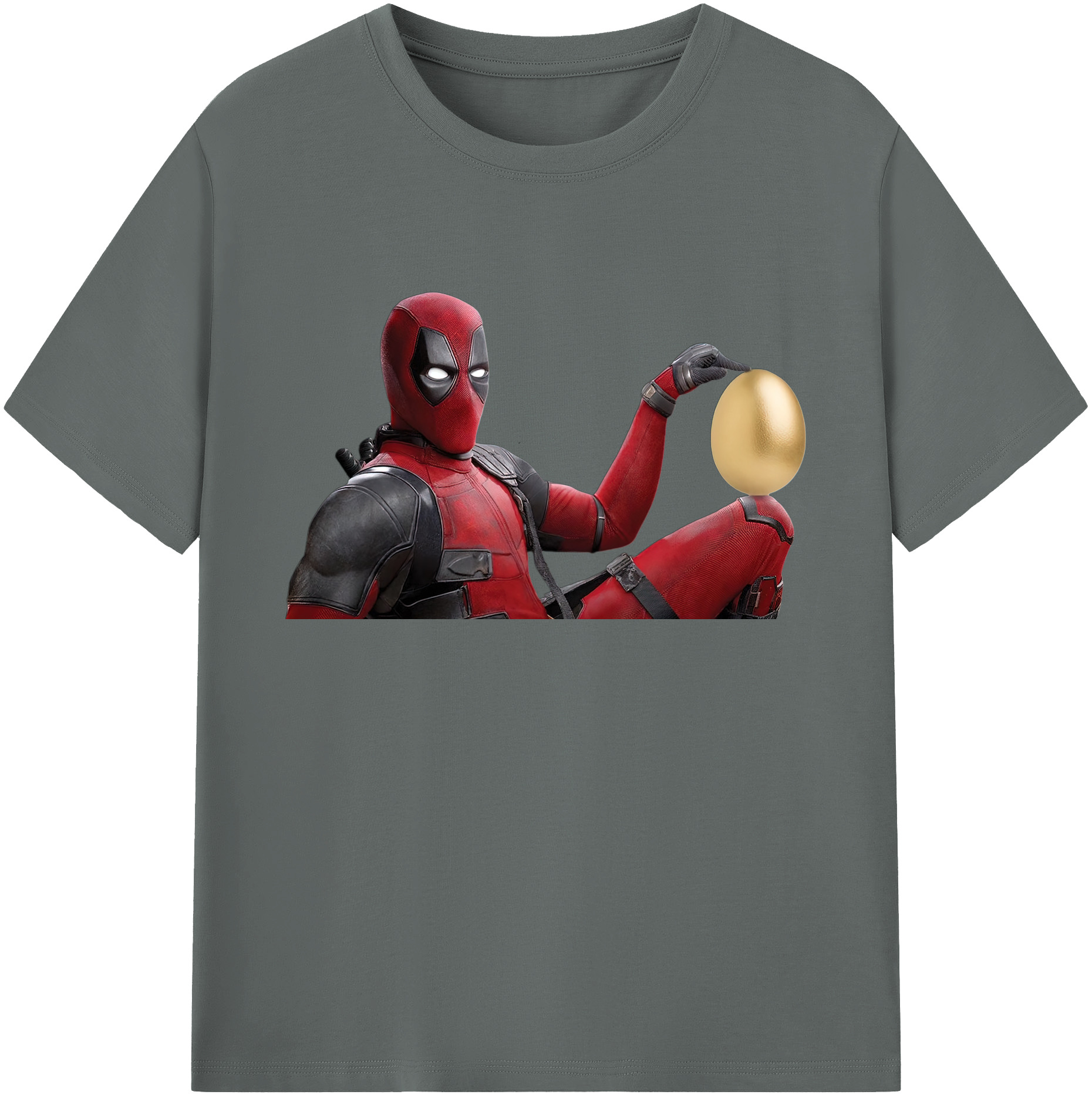 （画像用） Deadpool デッドプール 綿100％ メンズ半袖Tシャツ｜肌触りやわらか＆通気性